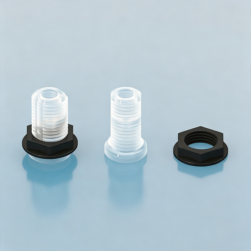 FTG-BH-2P 2-Piece Bulkhead Fitting view 2
