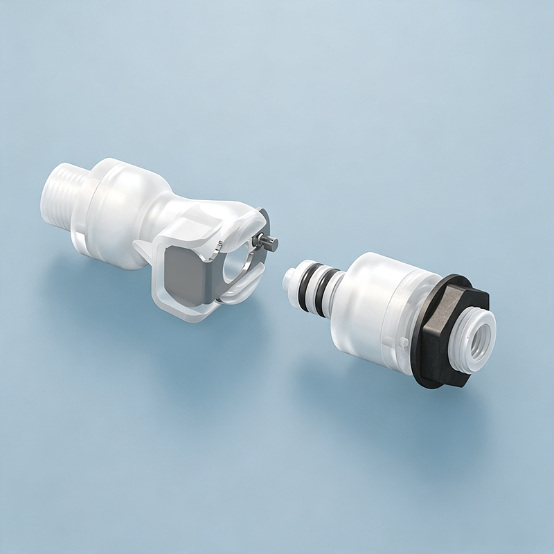 FTG-QC-HARD Quick-Connect Hard-Tube Adapter view 2