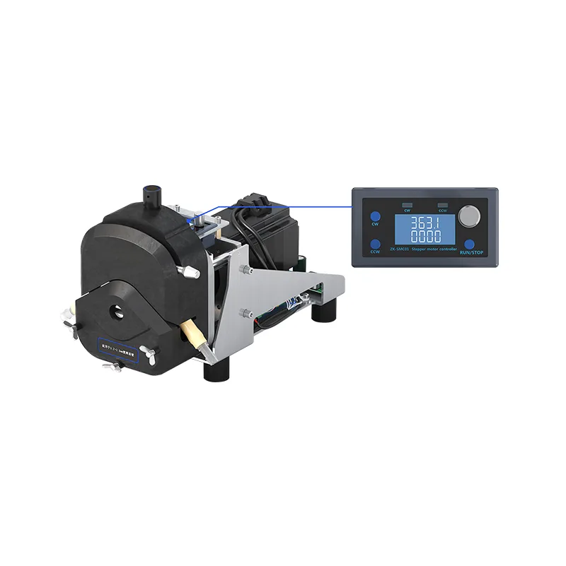 TS600 pump angle view